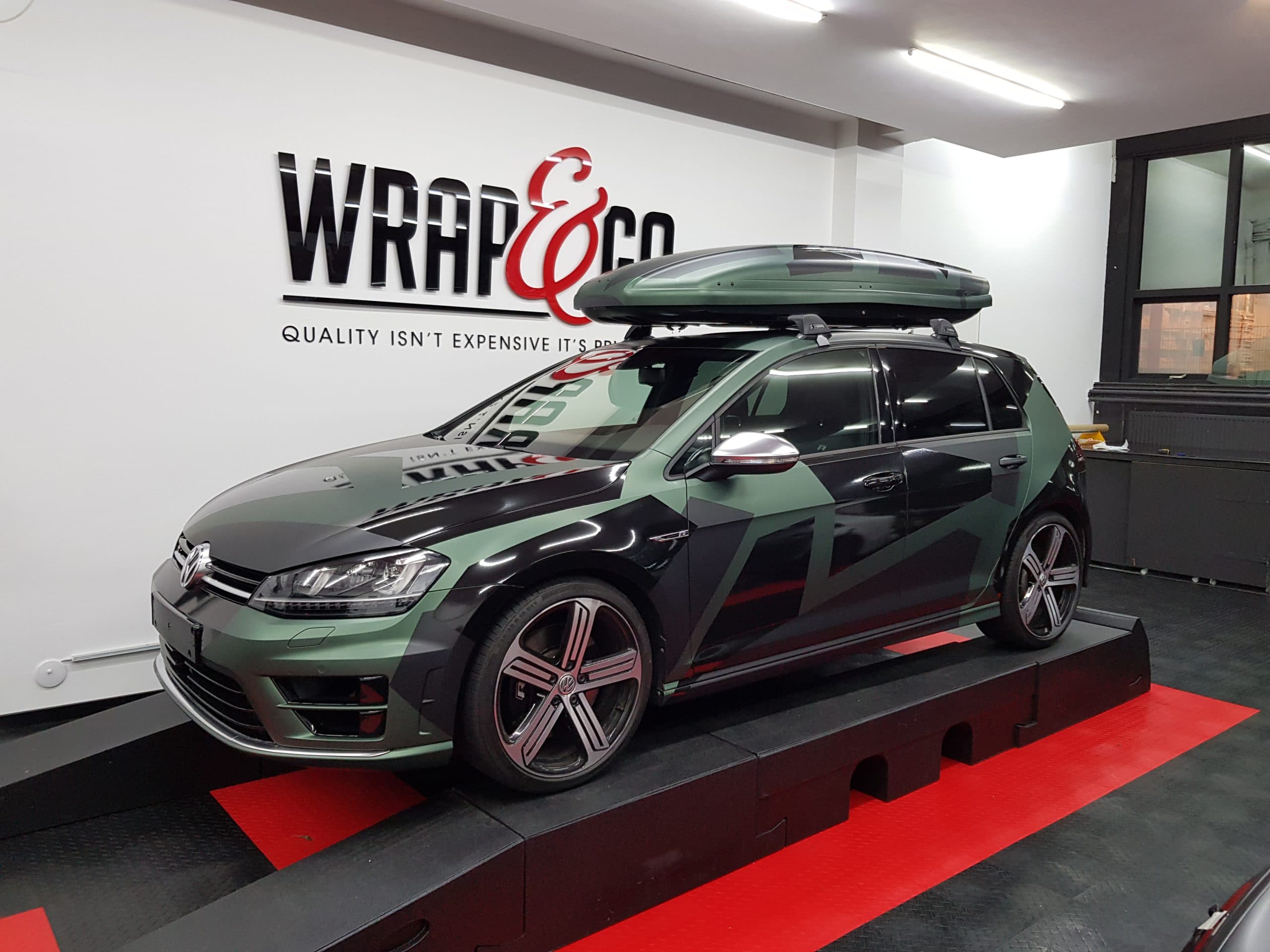 project?! 7R Camouflage Carwrap | 3M Gecertificeerd Car Wrapper | WrapAndGo | De Lier