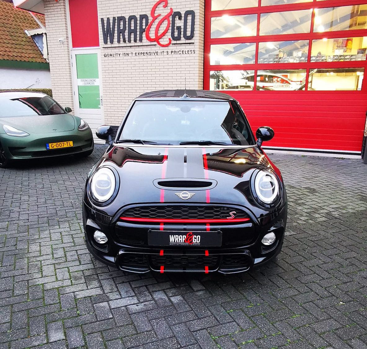 Mini Cooper S 3M Gecertificeerd Car Wrapper WrapAndGo De Lier Mini Cooper S 3M Gecertificeerd Car Wrapper WrapAndGo De Lier