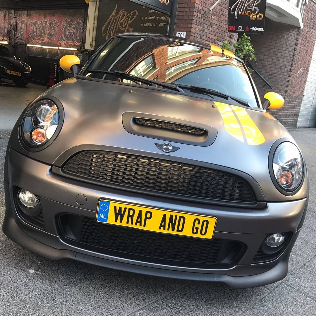 Mini Cooper S Coupe, 3M Certified Car Wrapper, WrapAndGo