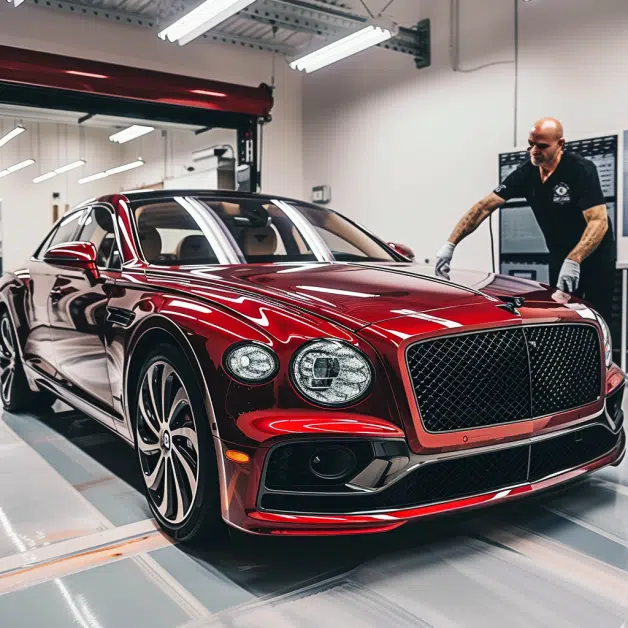 glascoating op Bentley