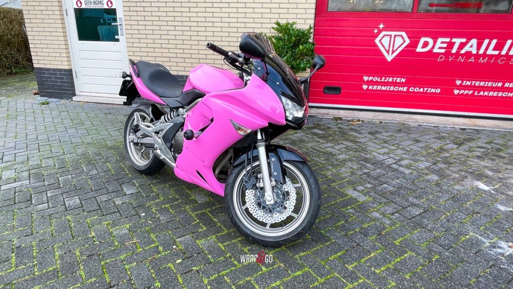 Kawasaki motor Oracal Pink