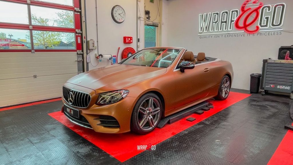 Mercedes-wrappen-E-Klasse-Avery-Satin Metallic-Light-Brown15