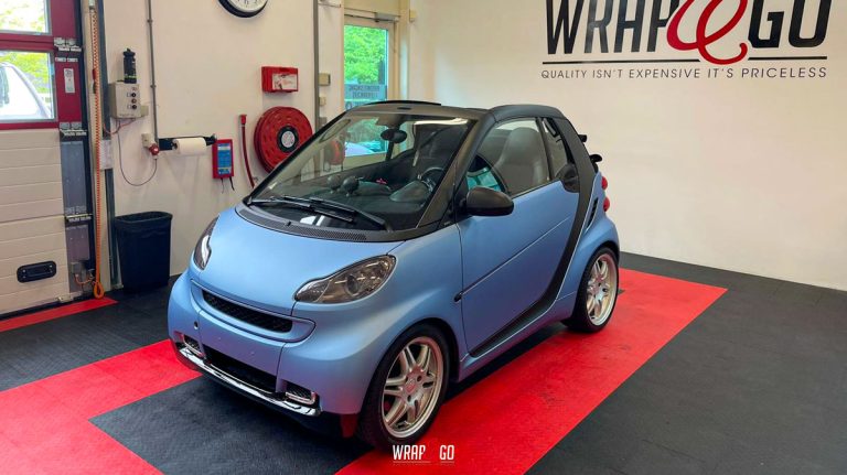 Smart Avery Matte Metallic Frosty Blue