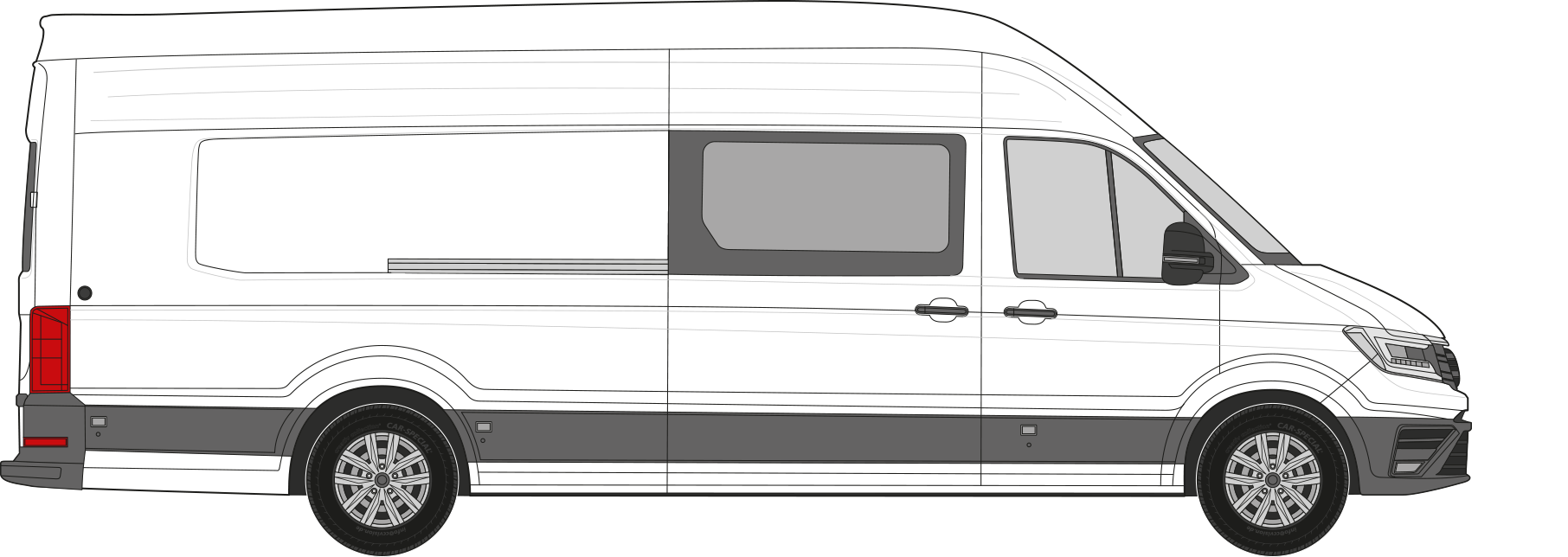 Grote bestelbus