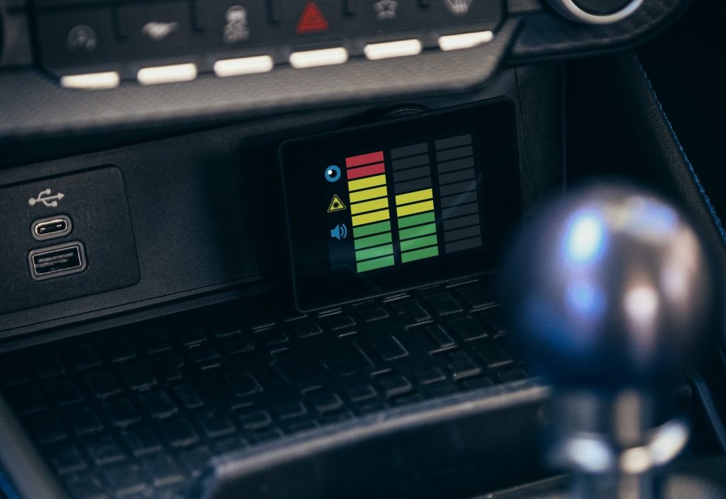 Blu Eye 2 op middenconsole